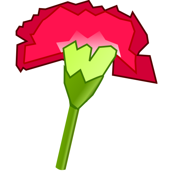 SVG Cravo  Carnation