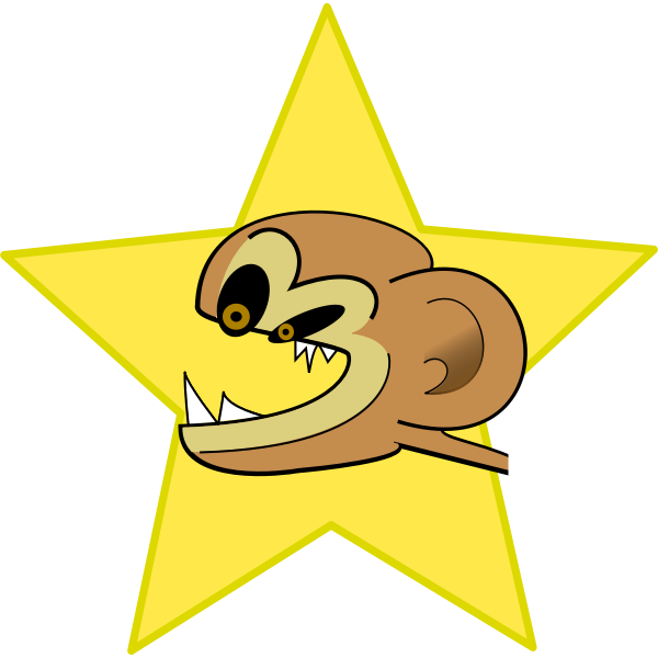 SVG Crazy monkey