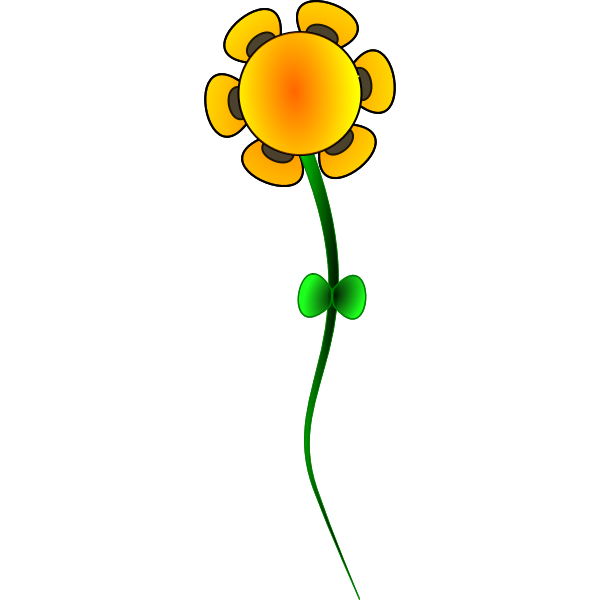 SVG Crazy Sun Flower