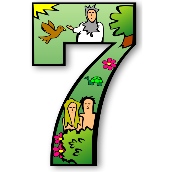 SVG Creation Days Numbers