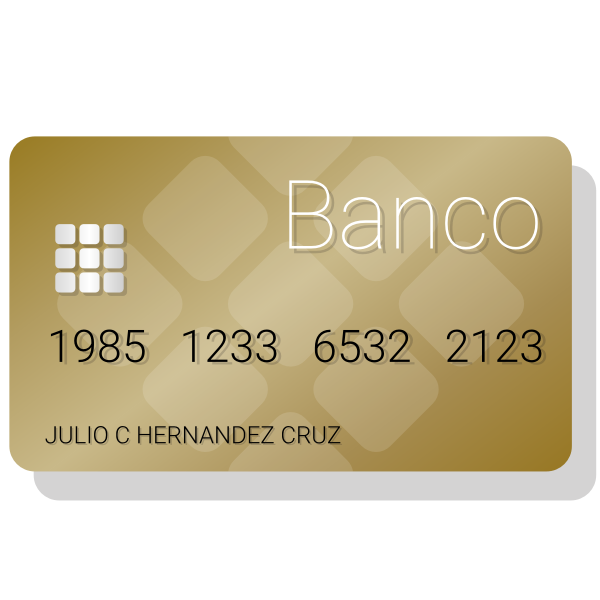 SVG credit card path
