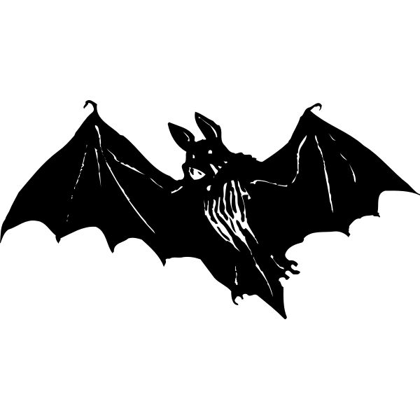 SVG Creepy bat