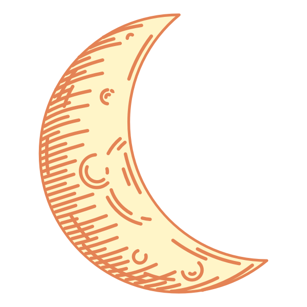 SVG Crescent moon