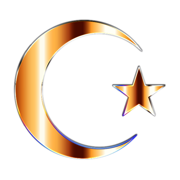 SVG Crescent Moon And Star