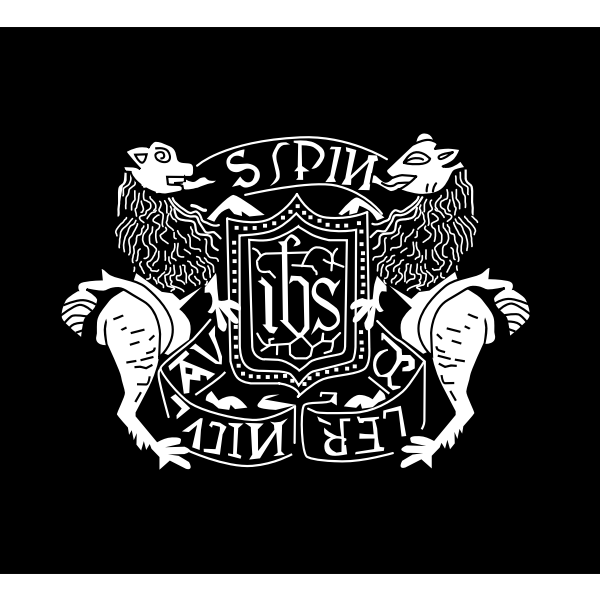 SVG crest two lions