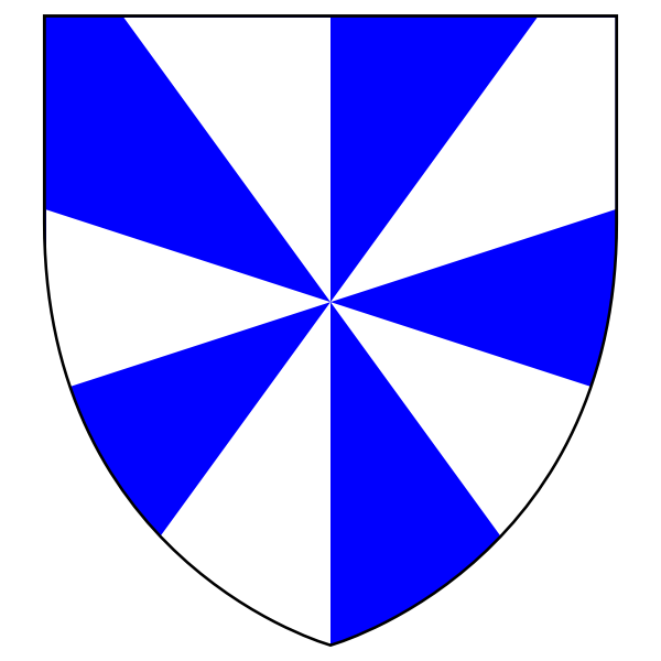 SVG Crest with blue and white fields