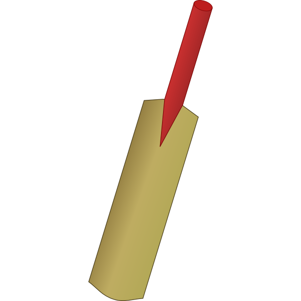 SVG Cricket bat