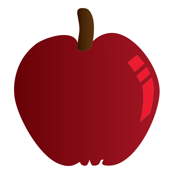 SVG Crimson apple