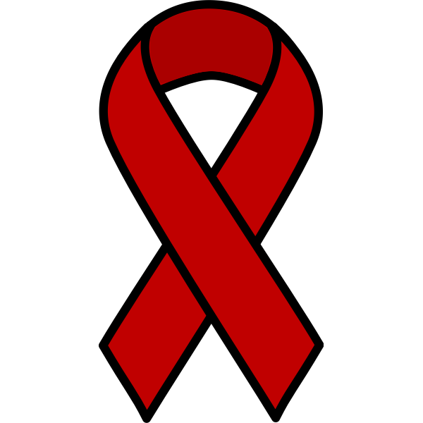 SVG Crimson ribbon