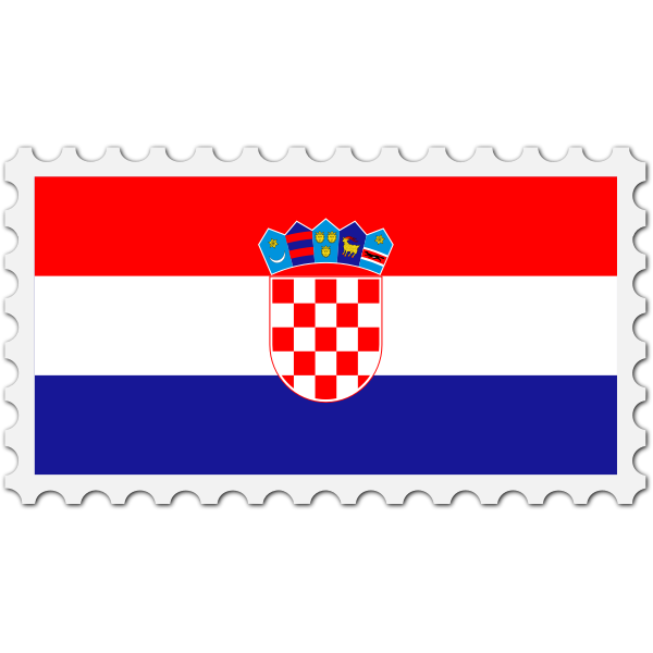 SVG Croatia flag