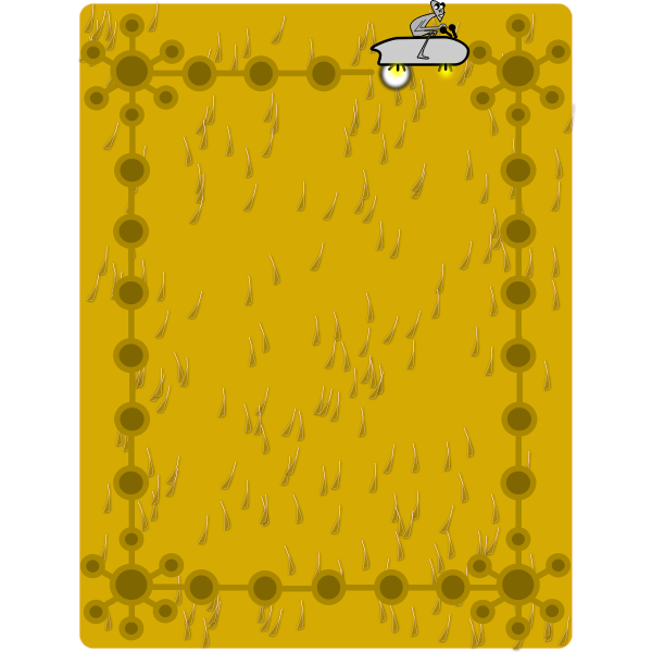 SVG crop circle frame