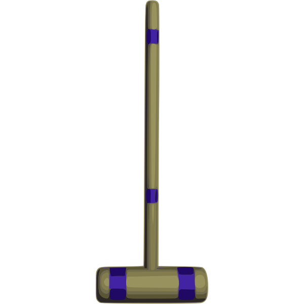 SVG Croquet Mallet