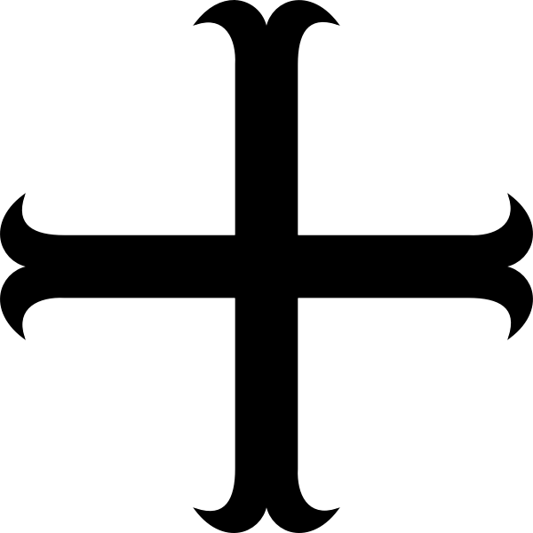 SVG cross moline