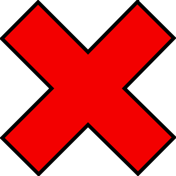 SVG Cross Out