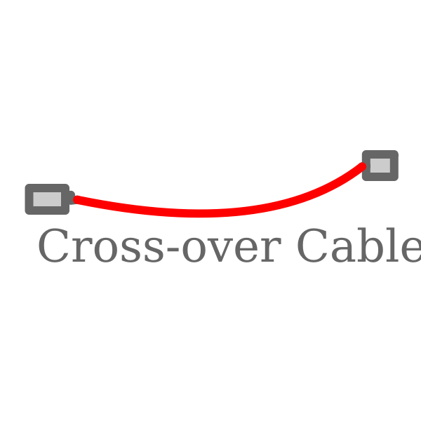 SVG Cross over Cable Labelled