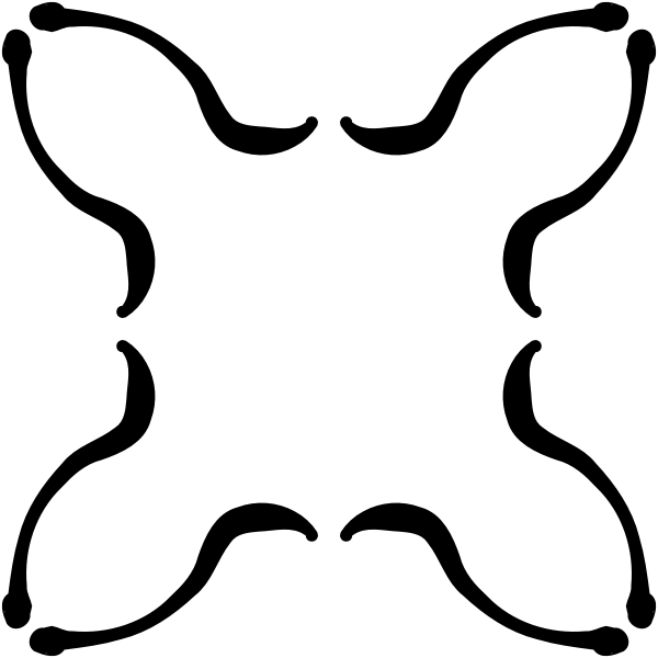 SVG Cross sketch vector image