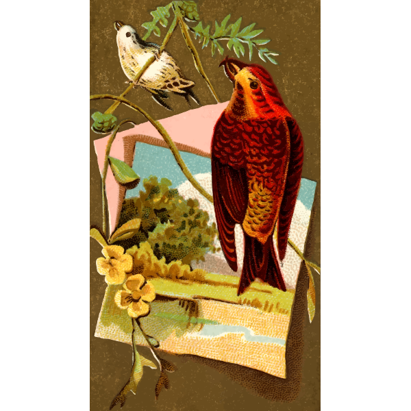 SVG Crossbill image