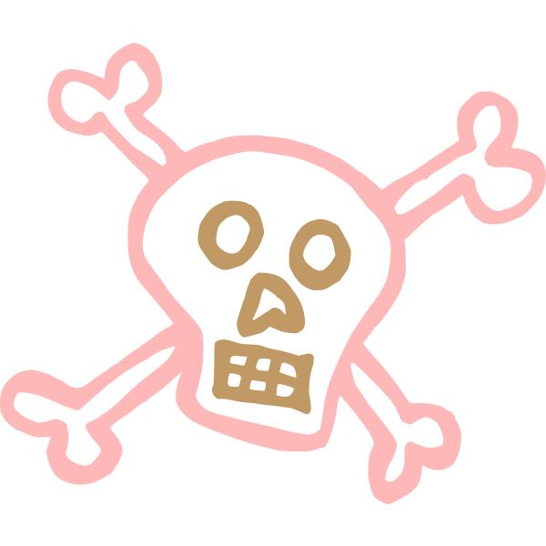 SVG Crossbones drawing