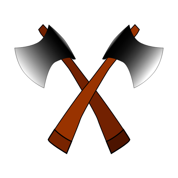 SVG Crossed axes
