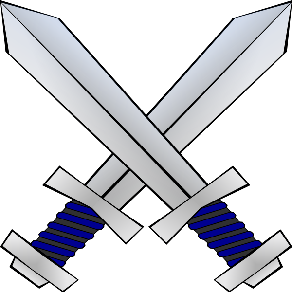 SVG Crossed swords
