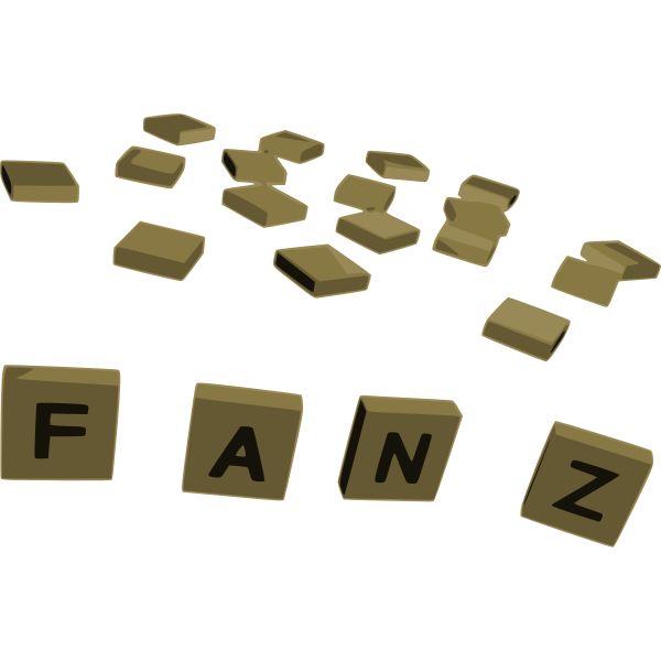 SVG Crossword letter tiles
