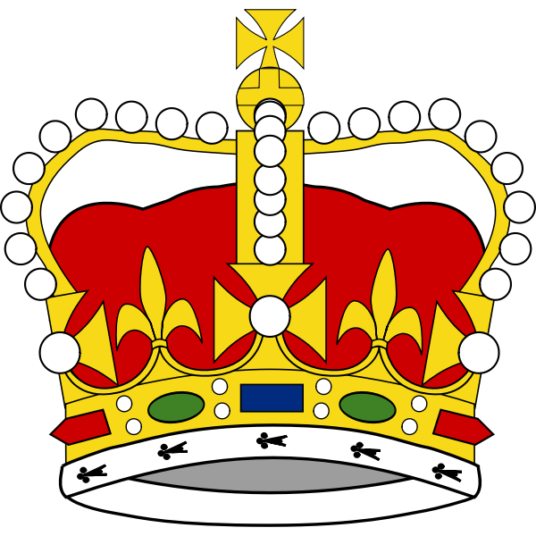 SVG Crown of Saint Edward