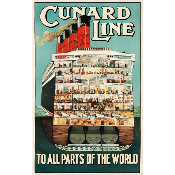 SVG Cruise Ship poster