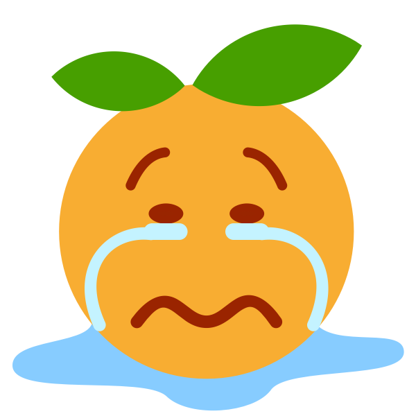 SVG Crying emoji