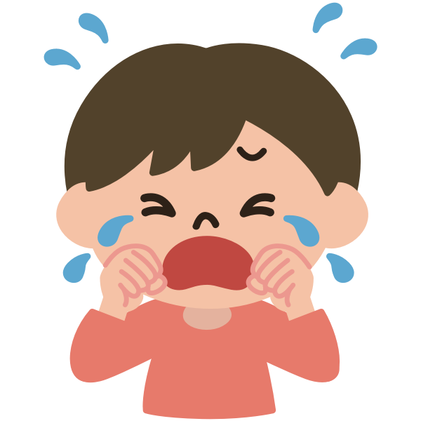 SVG Crying male