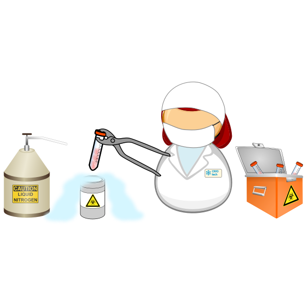 SVG Cryogenic facility worker