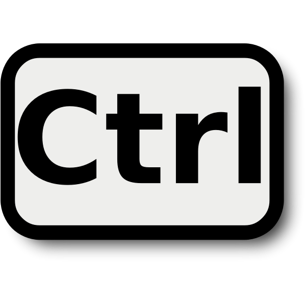 SVG CTRL key