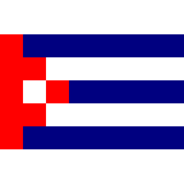 SVG Cuban flag symbol
