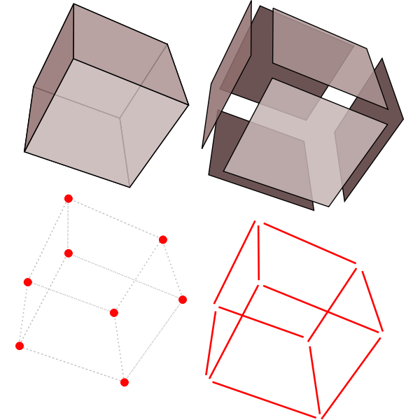 SVG cube