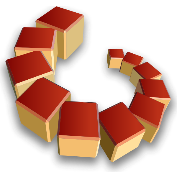 SVG Cube Array
