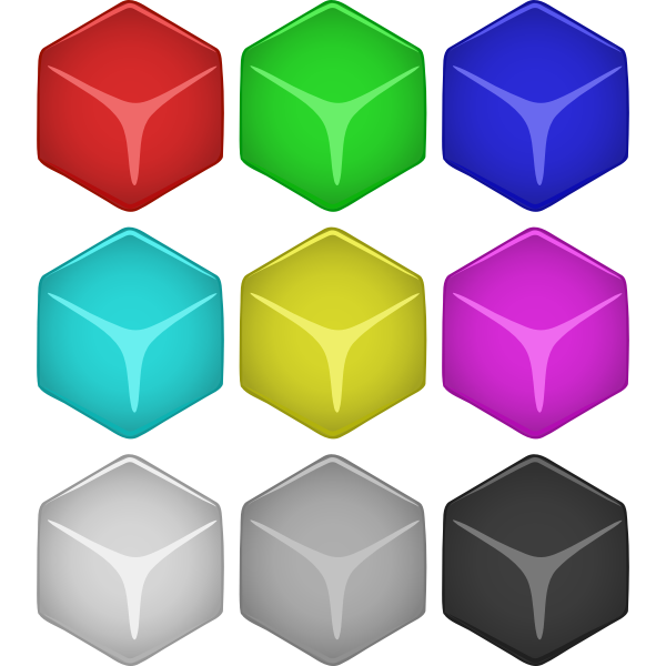 SVG Cube set