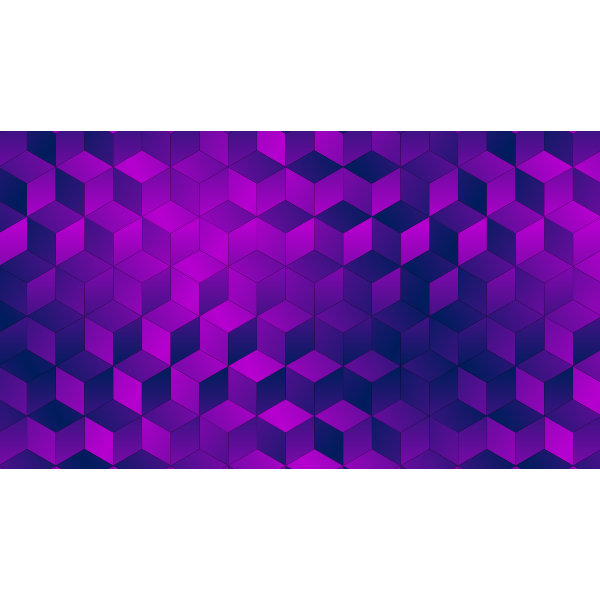 SVG Cubes in violet color