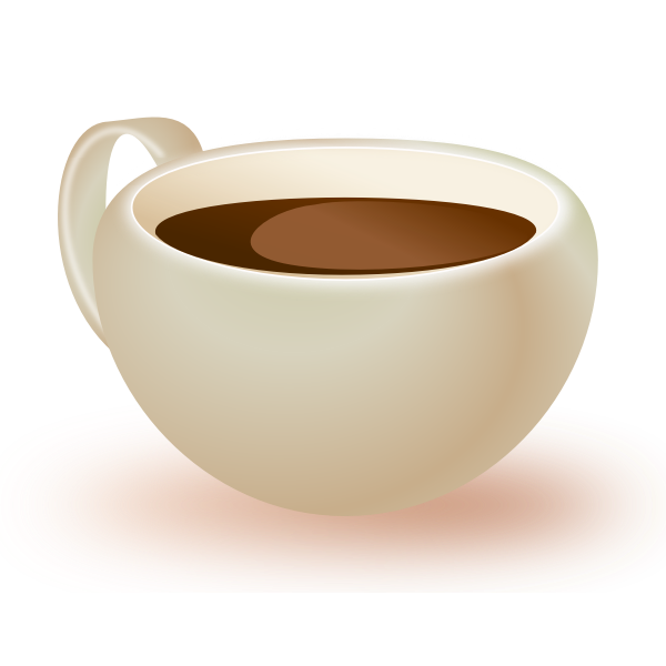 SVG Cup of coffee vector