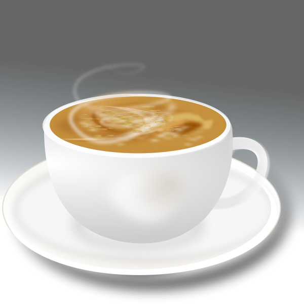 SVG Cup of coffee vector illustration