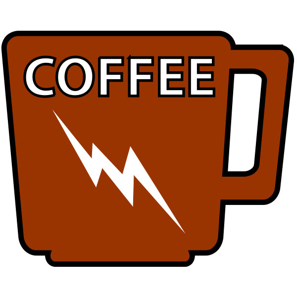 SVG Cup of coffee vector image
