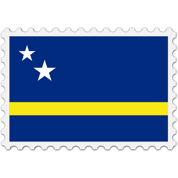 SVG Curacao flag image