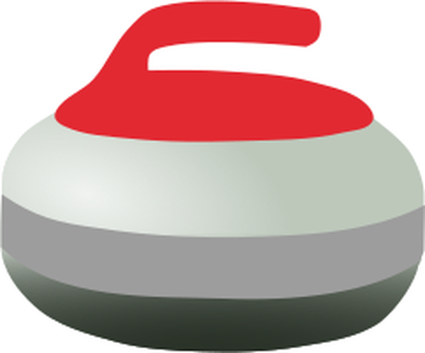SVG Curling rock