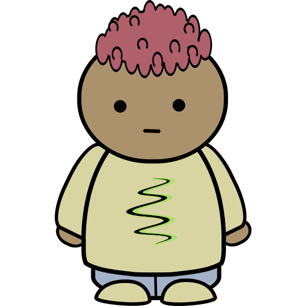 SVG Curly child