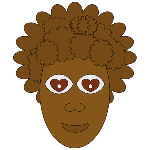 SVG CurlyKid