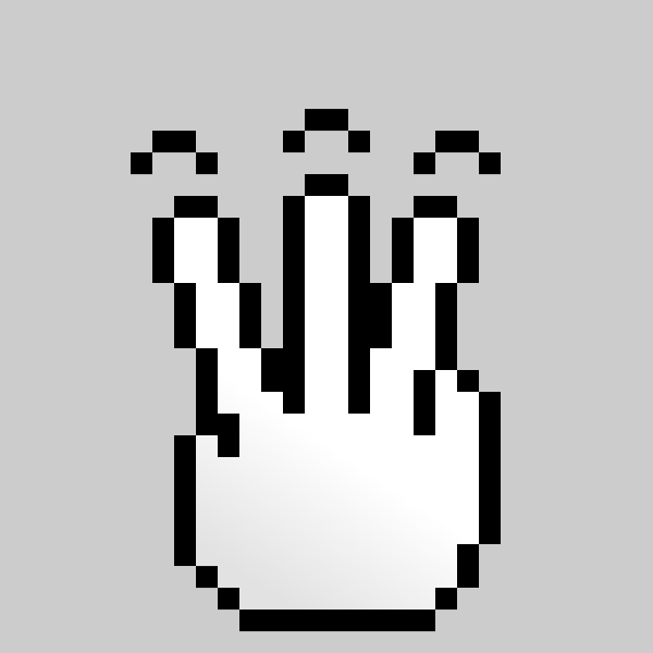 SVG Cursor hand for triple click