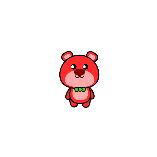 SVG Cute bear