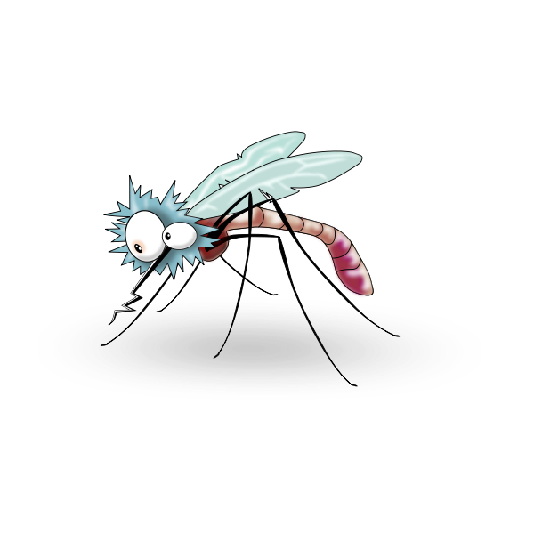 SVG Cute mosquito