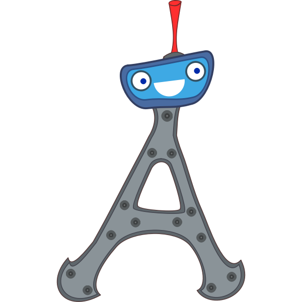 SVG Cute Paris Eiffel Tower France vector image