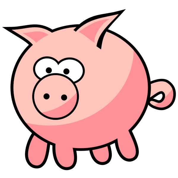 SVG Cute Pig