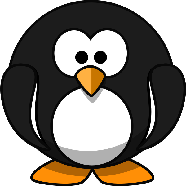 SVG Cute tux toy