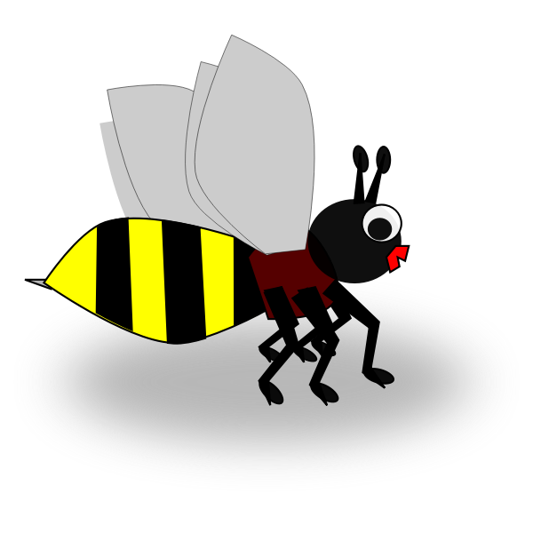 SVG Cute wasp